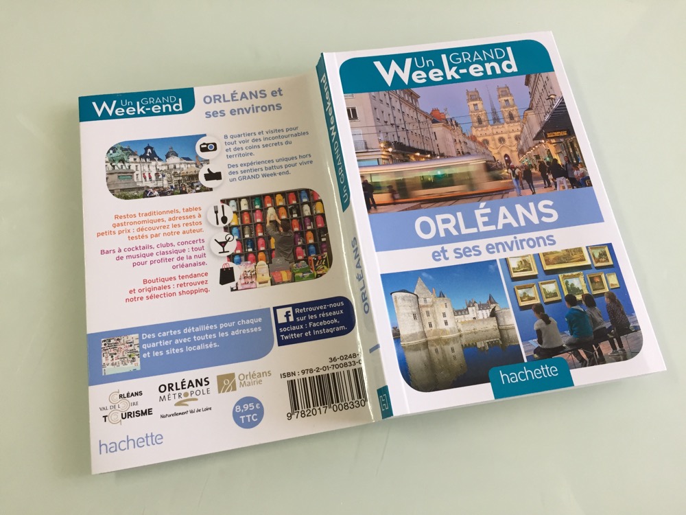 Première de couverture du guide Hachette "week-end à Orléans"